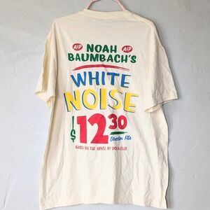 White Noise A&P Promo T-Shirt | Noah Baumbach Adam Driver | Netflix NWOT